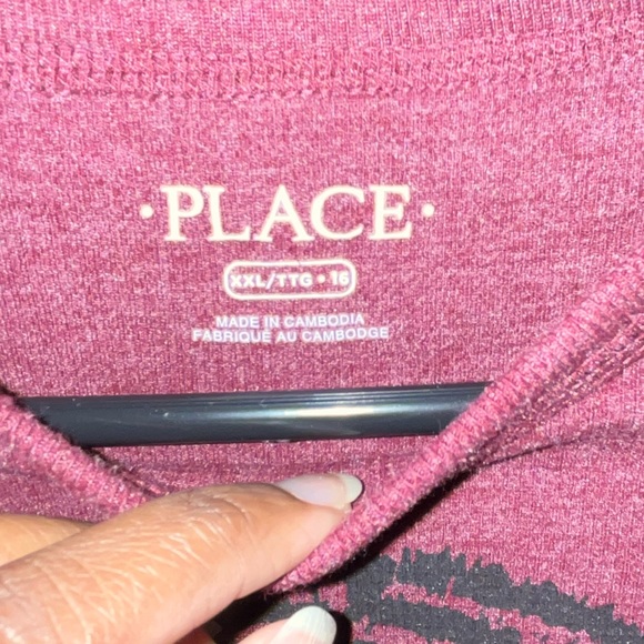 Children’s Place Boy’s “#Beast Mode” Thermal Long-Sleeved Tee - XXL/16. - Picture 3 of 5